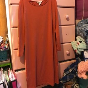 Forever 21 Long Sleeve Bodycon Dress